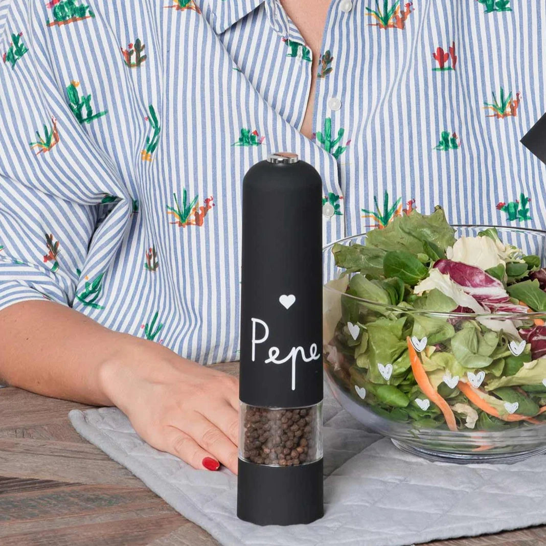 Macinapepe Elettrico "Pepe Cuore" - lista nozze