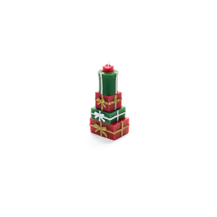 Candela in paraffina con pacchi regalo – Vintage toys