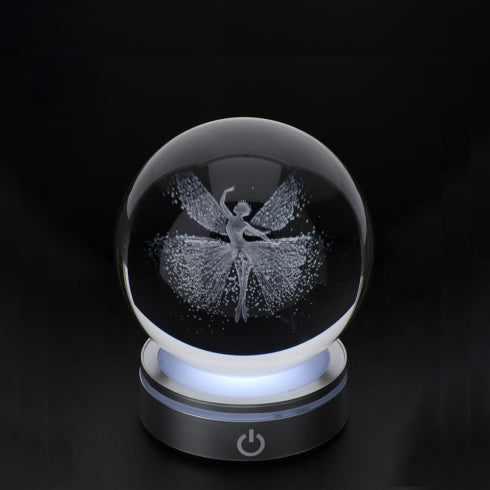 Sfera Crystal Planet Ballerina Ø6cm