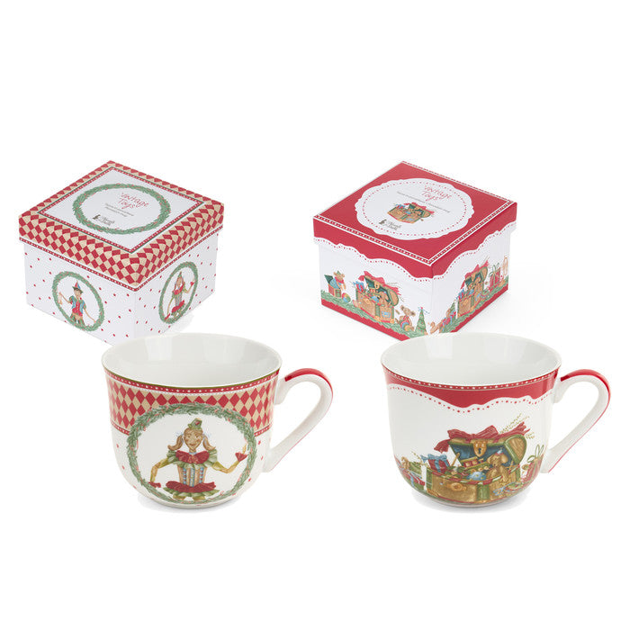 Tazza in ceramica con scatola regalo – Vintage toys