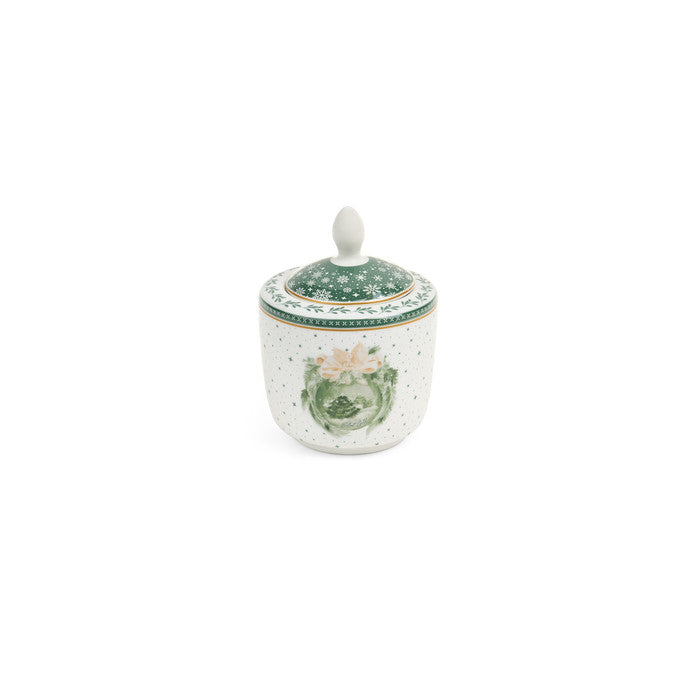 Zuccheriera in ceramica con scatola – Silent Gold