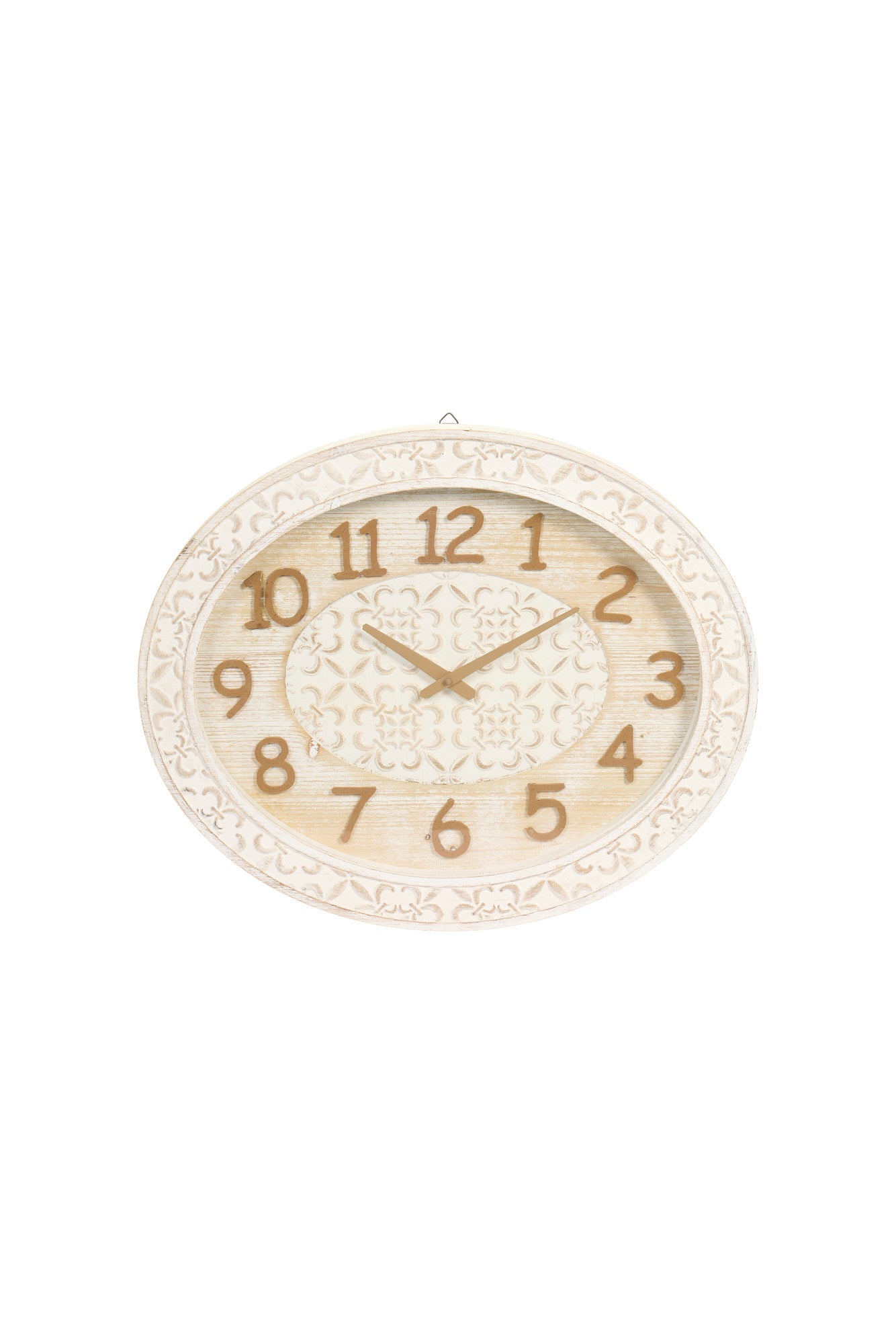 Orologio in legno con vetro (60.5 cm)