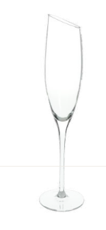 Set bicchieri champagne Margot - lista nozze