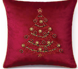 Cuscino rosso Diamond