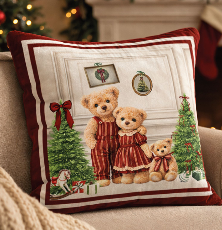 Cuscino arredo Famiglia Teddy