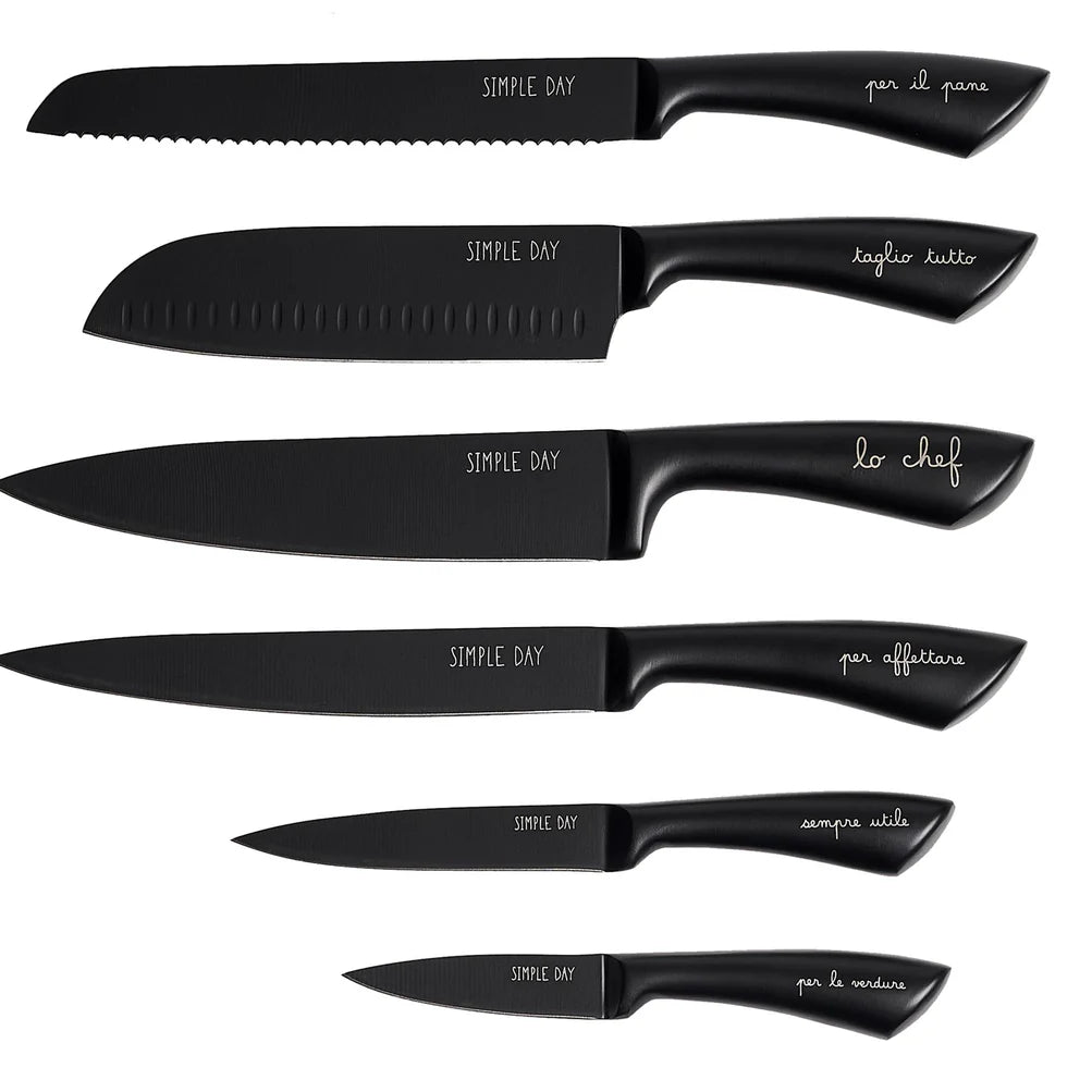 Set 6 coltelli da cucina Per la cucina - lista nozze