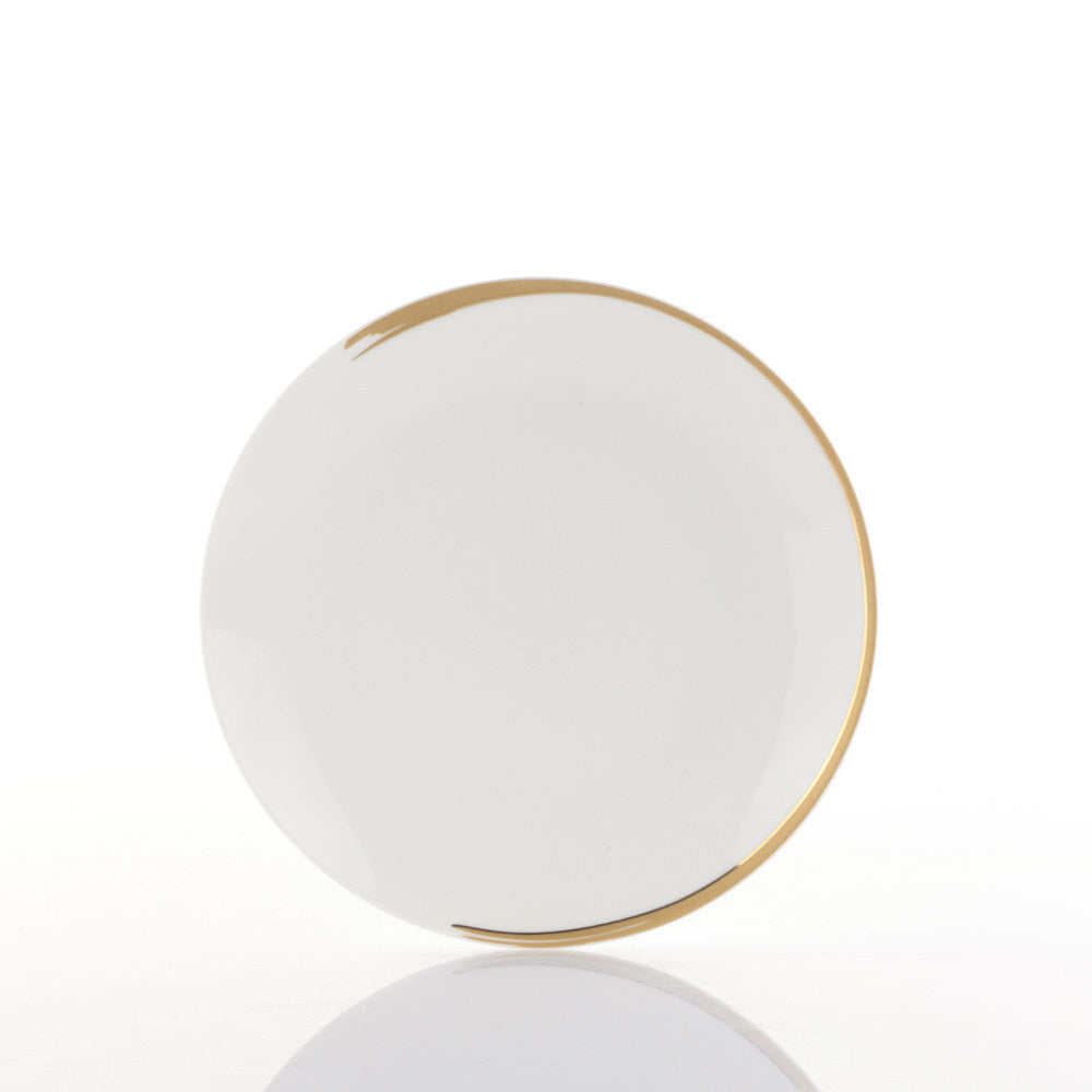 Piatto Frutta 22cm Vintage Gold - Shiro ( 6 posti ) - lista nozze