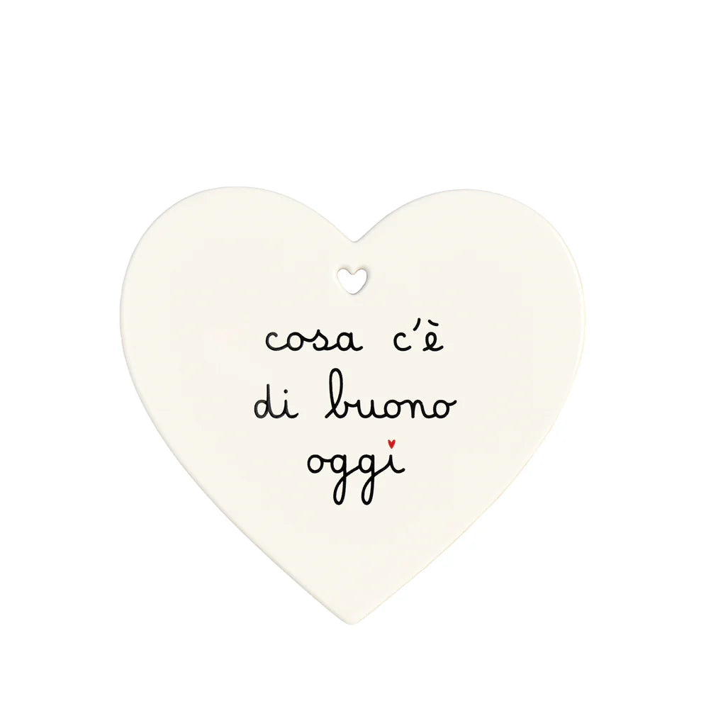 Sottopentola cuore Cosa c'è di buono oggi - lista nozze