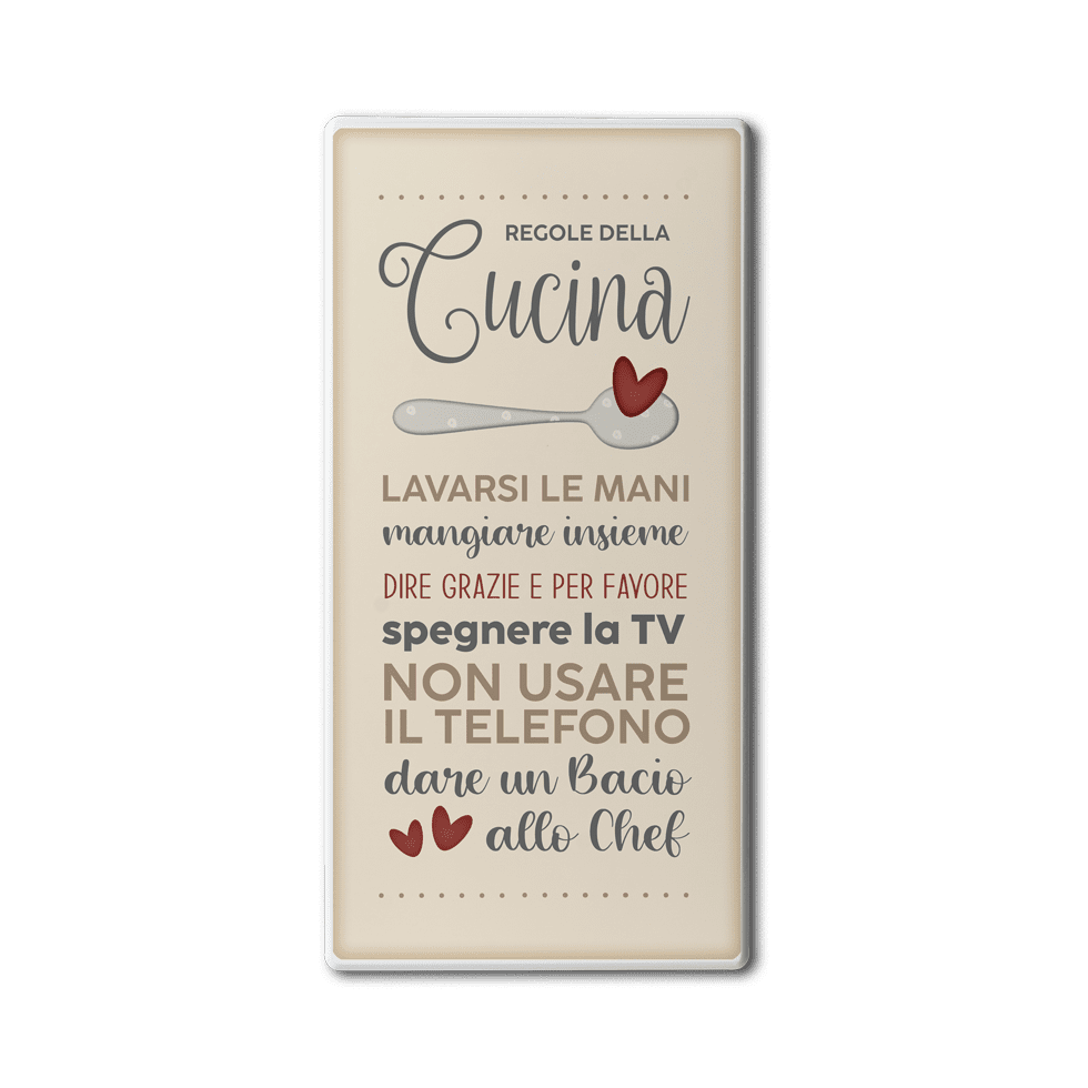 Tavola Cuori Danzanti – Regole della cucina