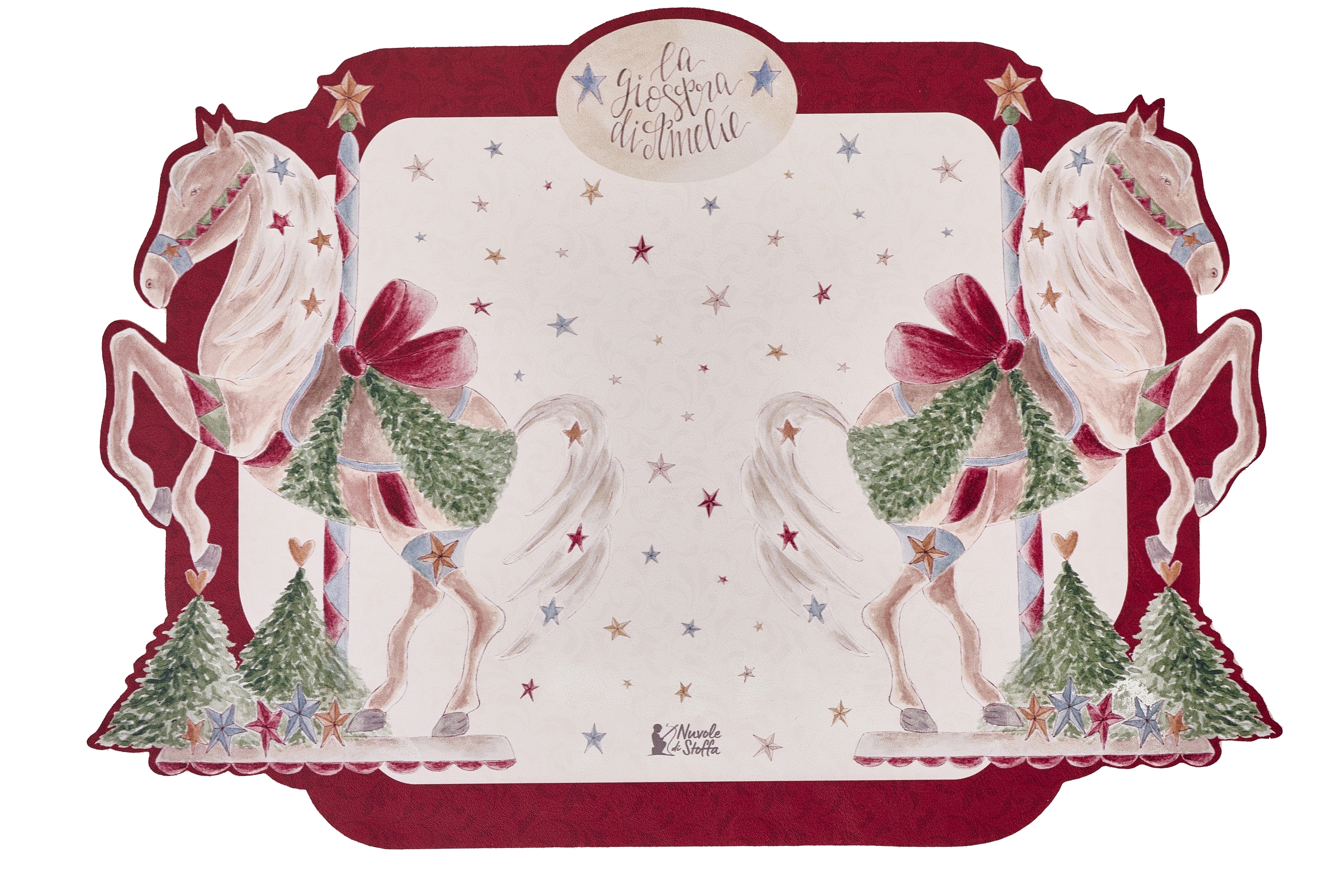 TOVAGLIETTA IN VINILE COLLEZIONE GIOSTRA