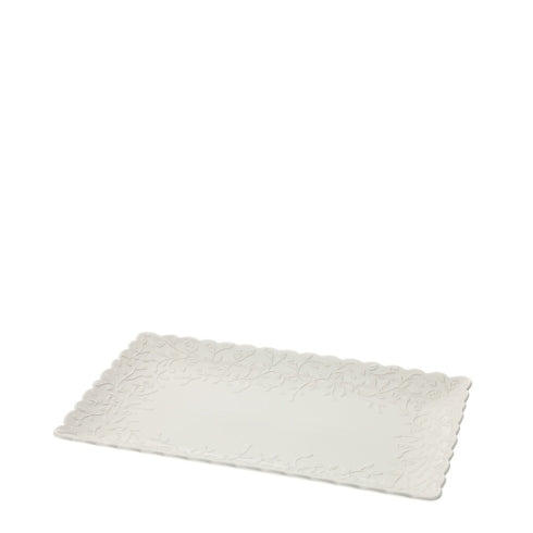 VASSOIO RETTANGOLARE IN PORCELLANA
