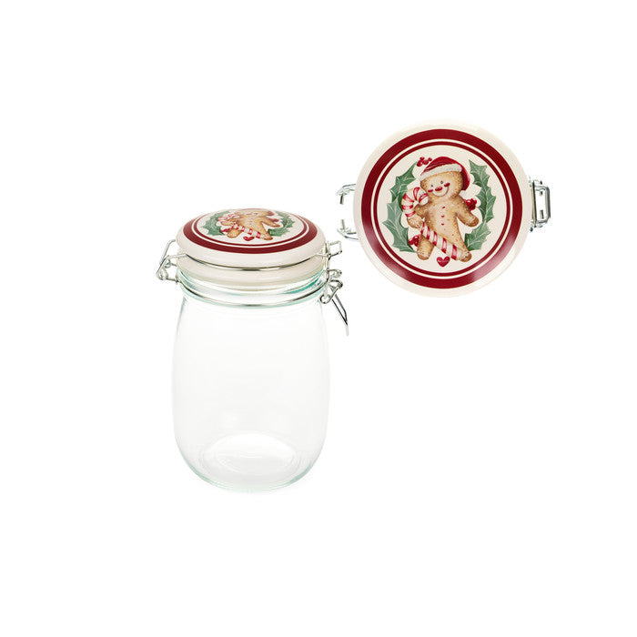 Barattolo borosilicato (1000 ml) – Delicious Christmas