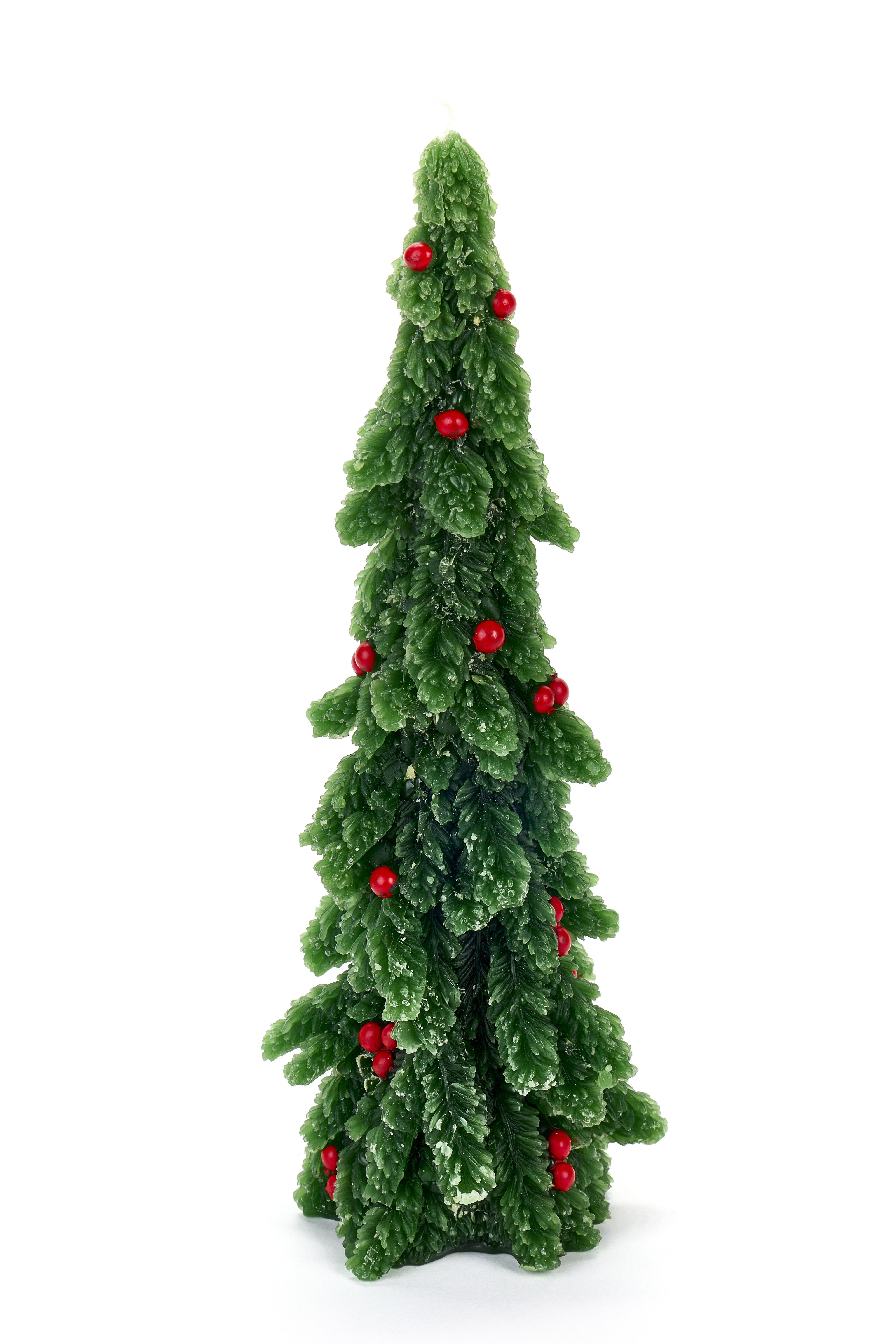 CANDELA ALBERO CON BACCHE