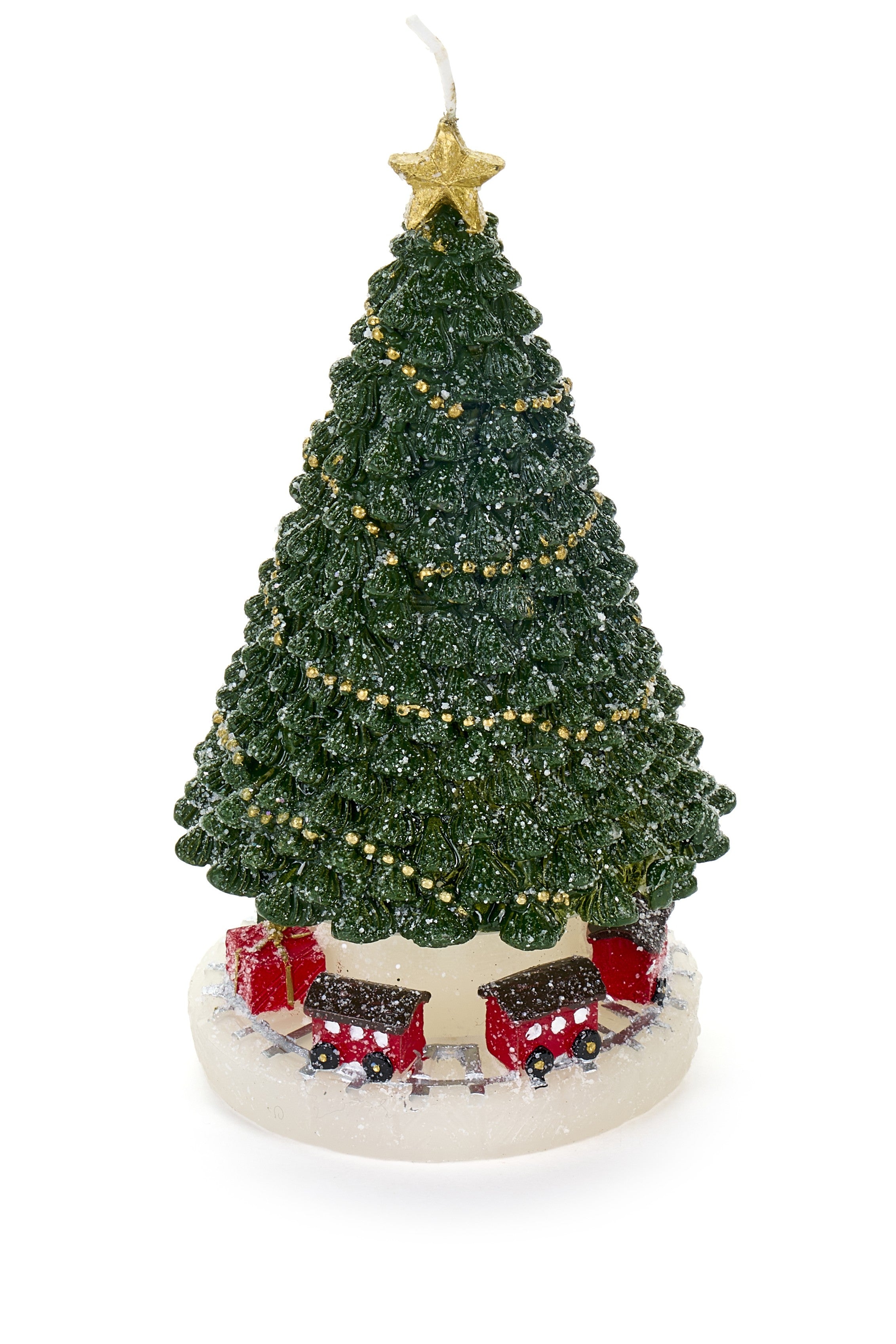 CANDELA ALBERO CON PACCHETTI