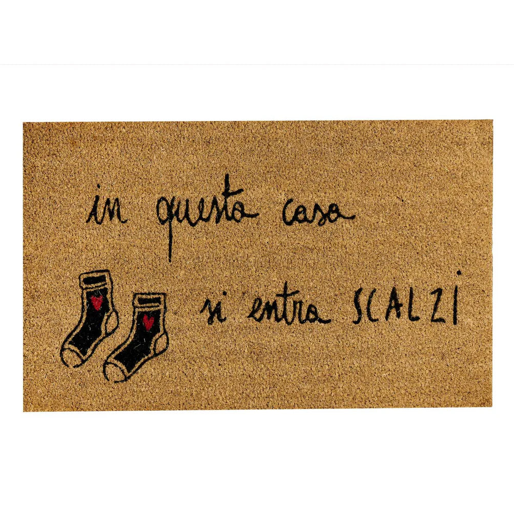 Zerbino In questa casa si entra scalzi