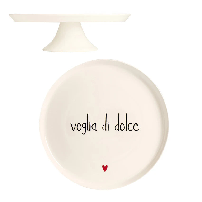 Alzata per dolci e torte in gres - Voglia di dolce - lista nozze
