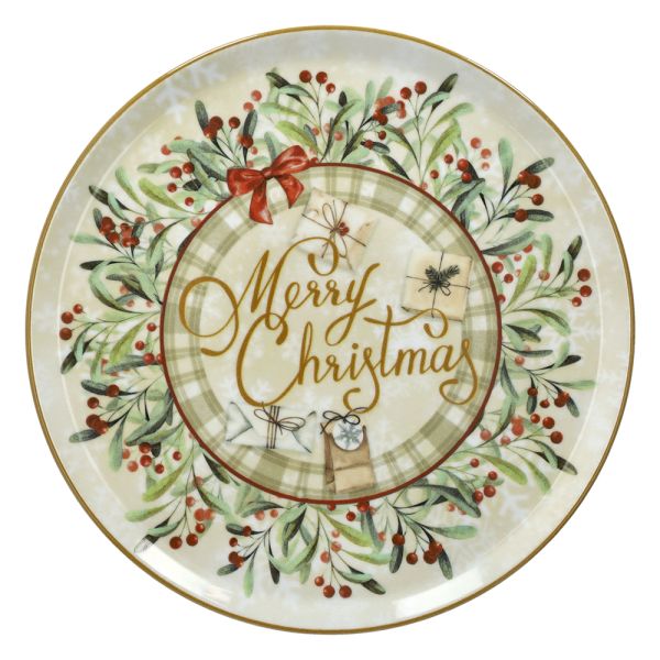 PIATTO DESSERT LINEA AZ MERRY