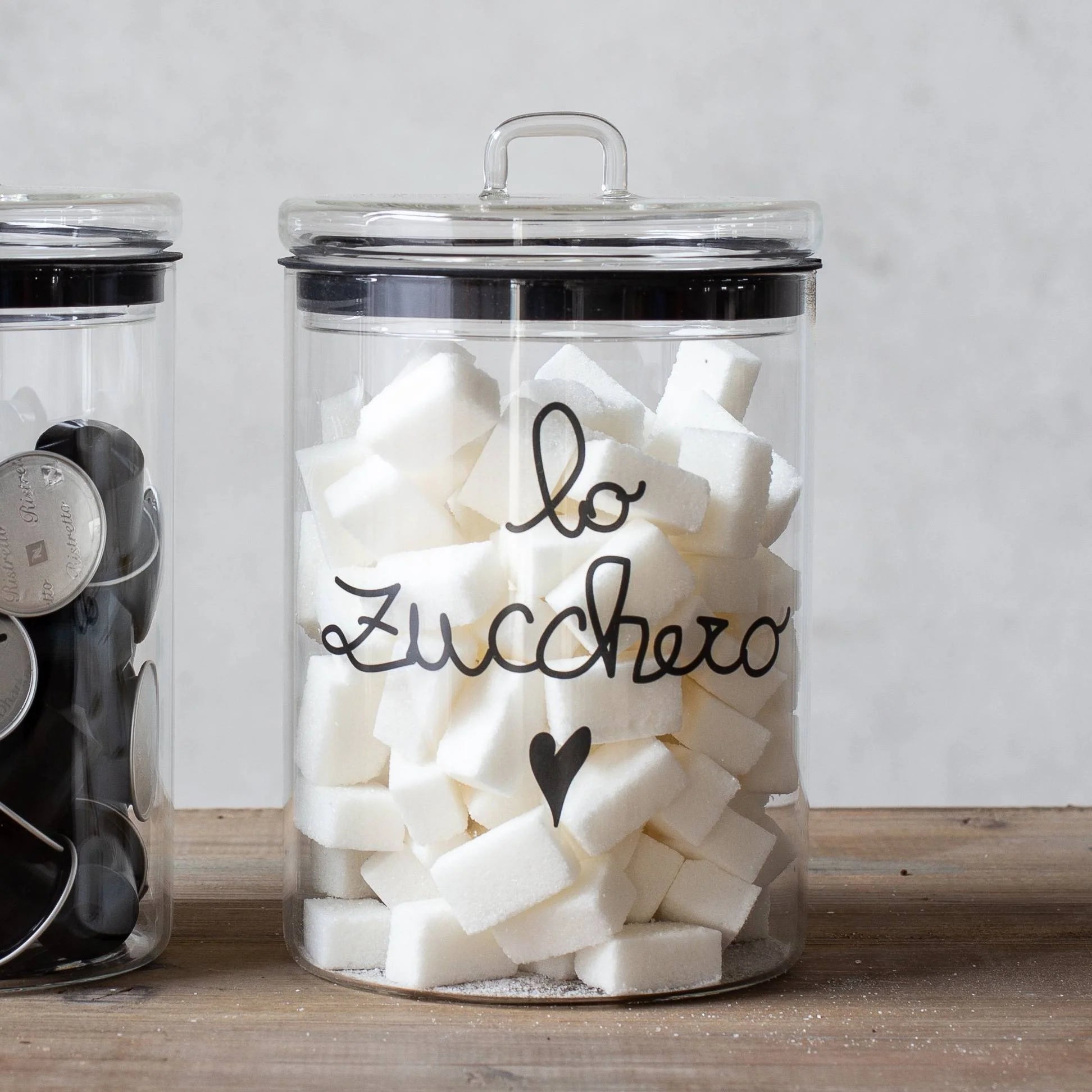 Barattolo Lo zucchero - lista nozze