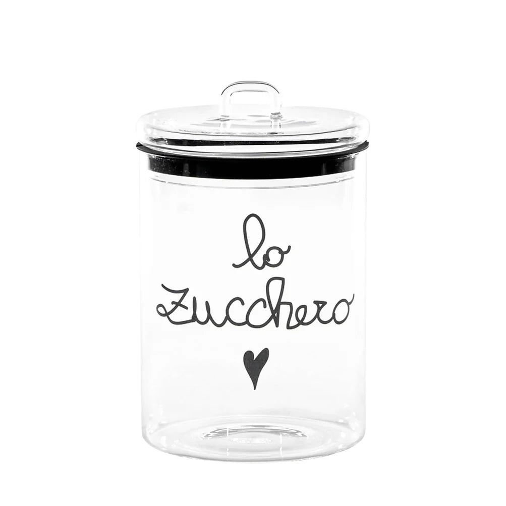 Barattolo Lo zucchero - lista nozze