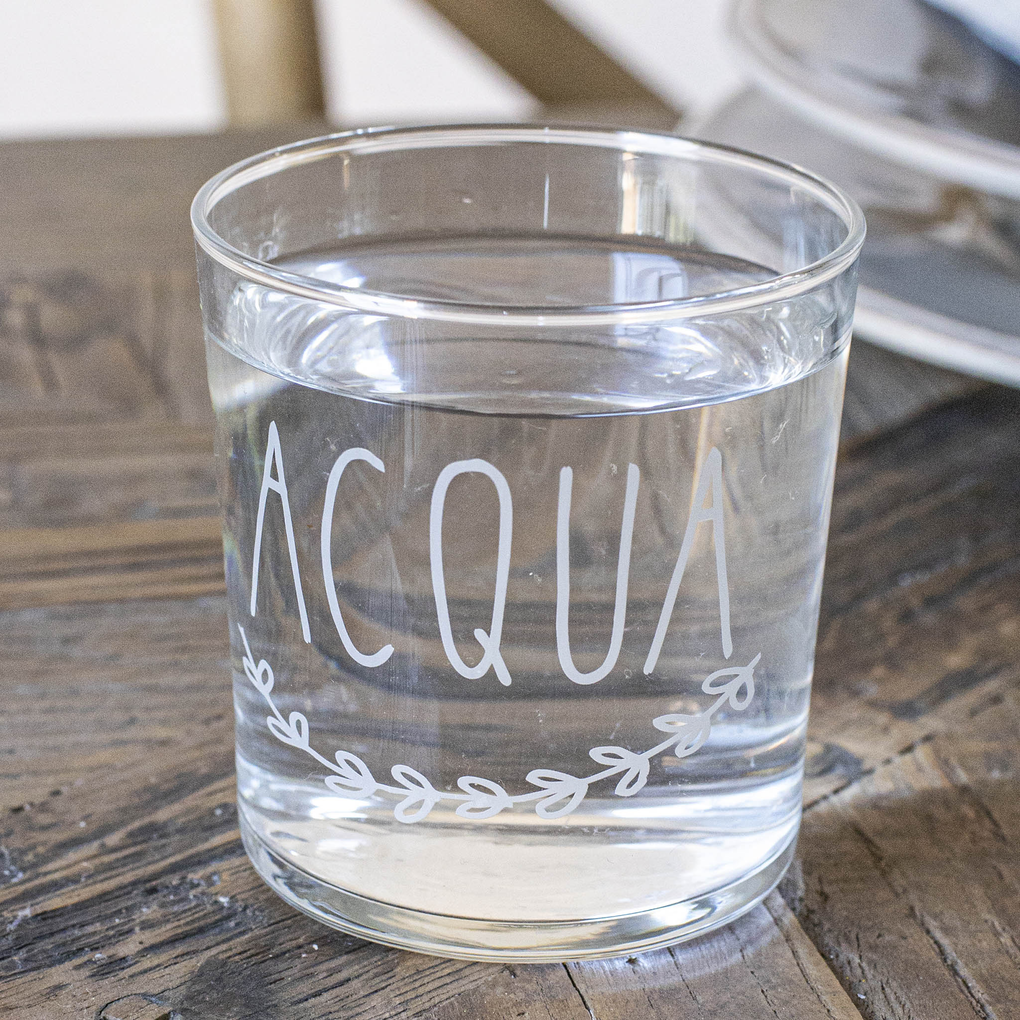SET 6 BICCHIERI "ACQUA"