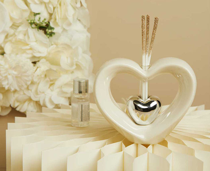 Diffusore Cuore con Cuore silver