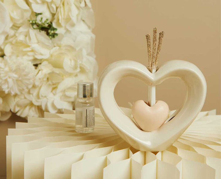 Cuore - Diffusore con Cuore Tortora