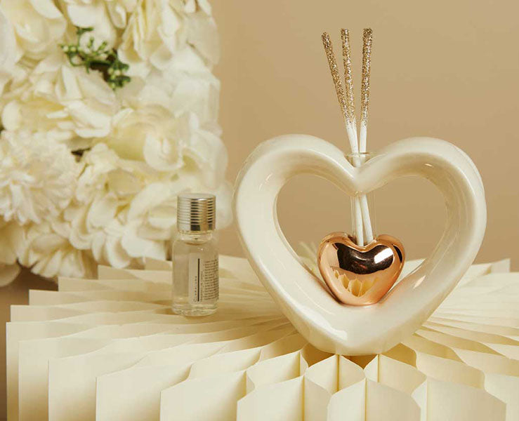 Cuore - Diffusore con Cuore Oro Rosa