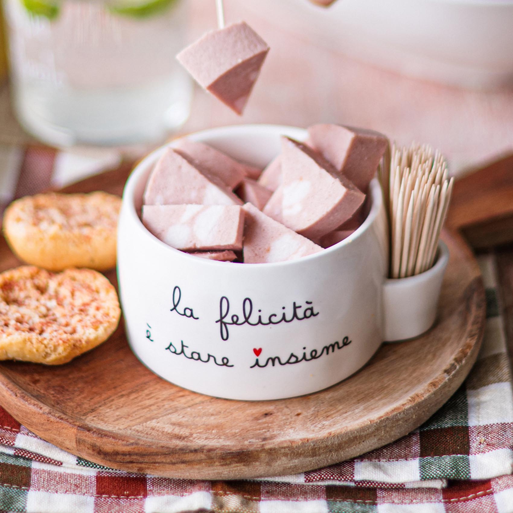 Coppetta aperitivo - La felicità è stare insieme