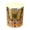 Contenitore in Vetro con Candela Farfalla Animalgem Profumazione Oud -Ø9xh10cm - 300gr