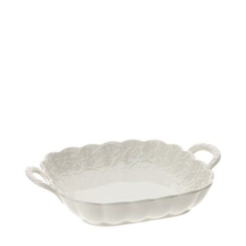 CIOTOLA QUADRATA PORCELLANA ROMANCE