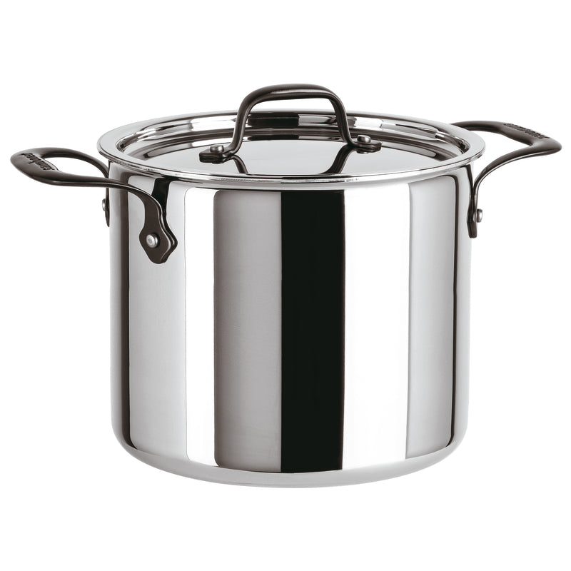 PENTOLA ALTA CON COPERCHIO HOME CHEF 5-PLY - MARTINA E RICCARDO