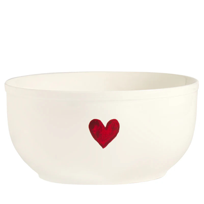 Insalatiera Cuore rosso