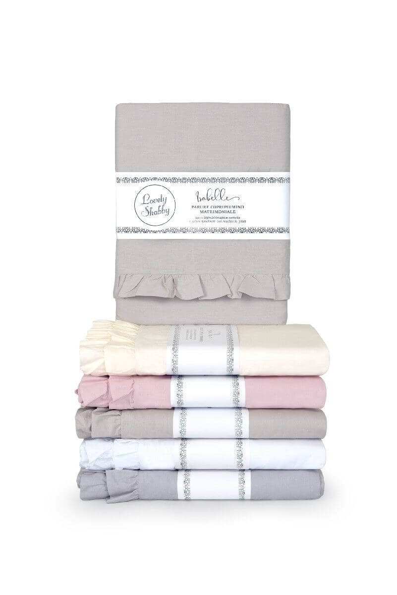 COMPLETO LENZUOLA MATRIMONIALE ISABELLE