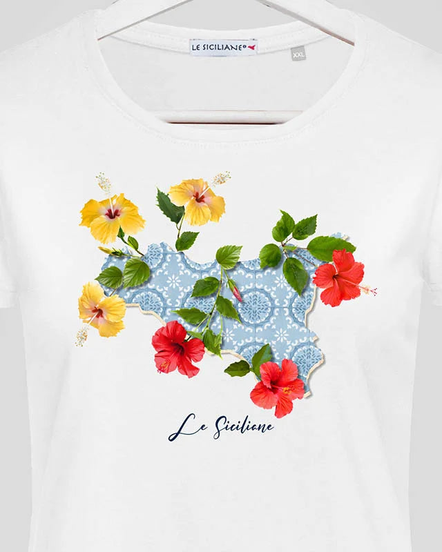 T-shirt "Hibiscus Island"