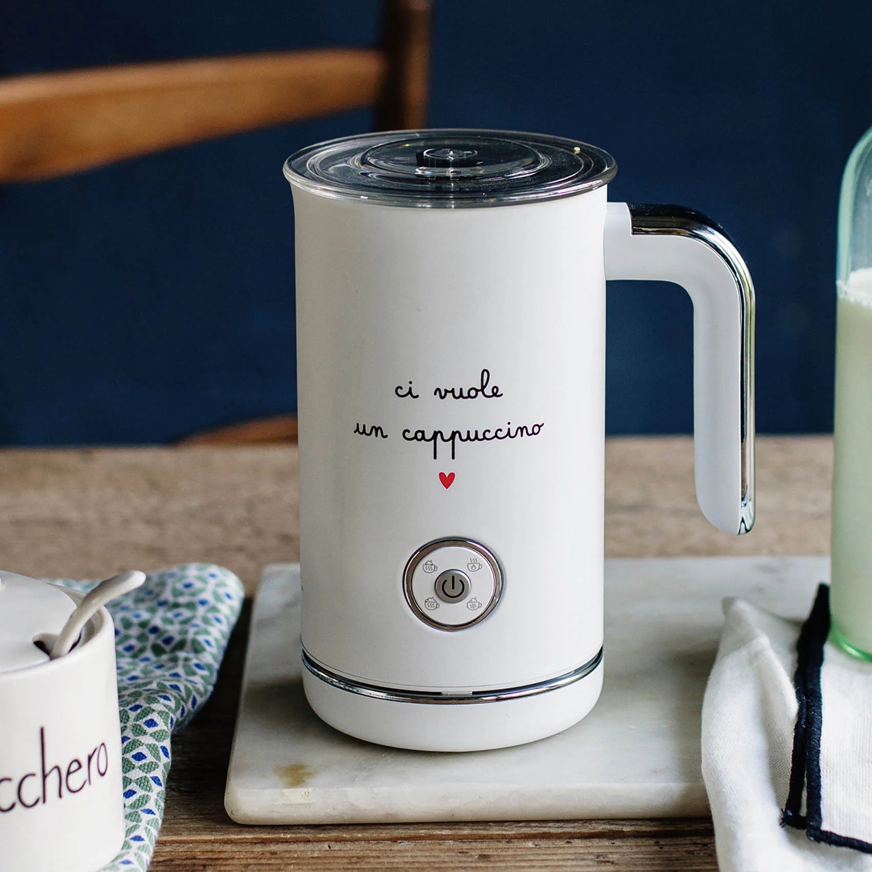 Montalatte elettrico Ci vuole un cappuccino - lista nozze