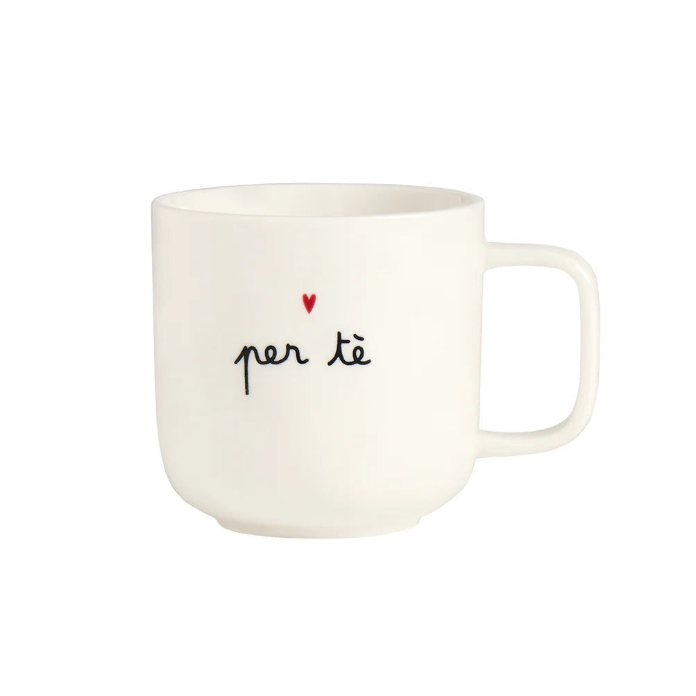 Mug bianca Per tè
