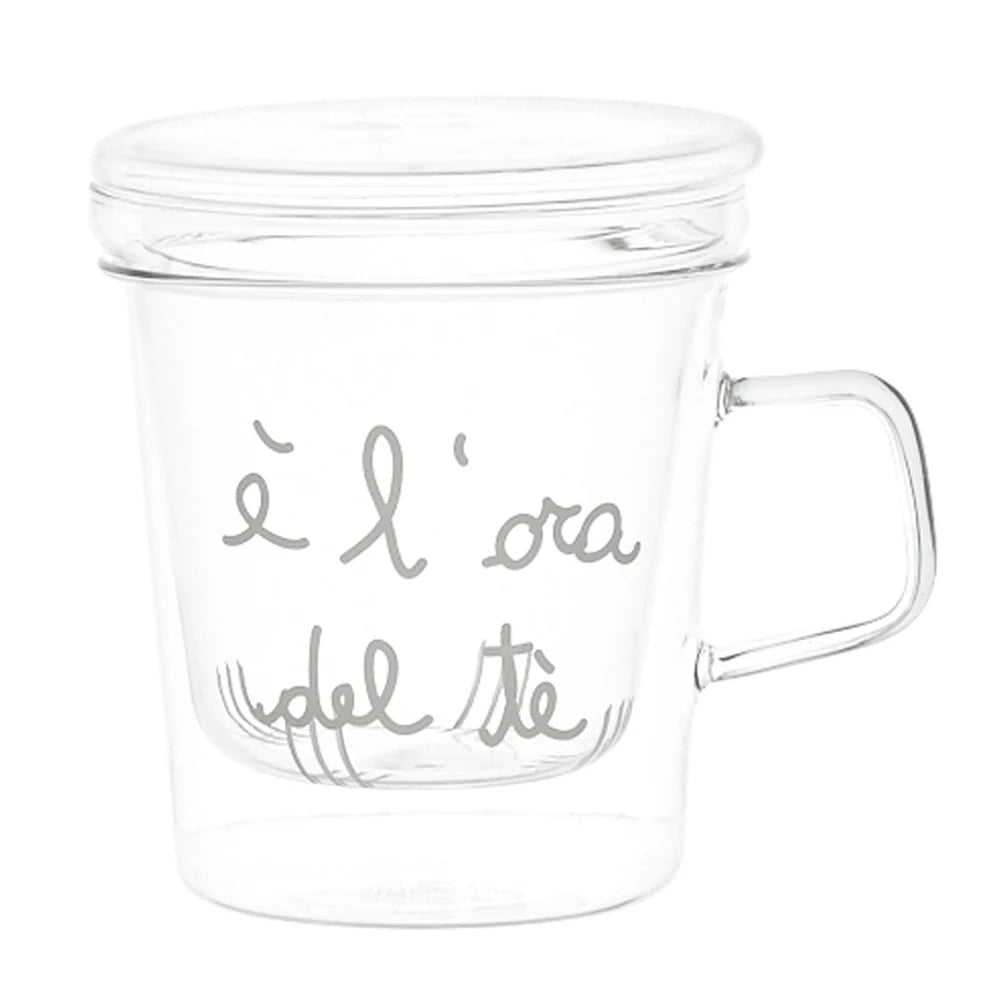 Mug con Infusore E' l'Ora Del Tè
