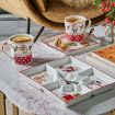 SET DUE MUG CON VASSOIO
