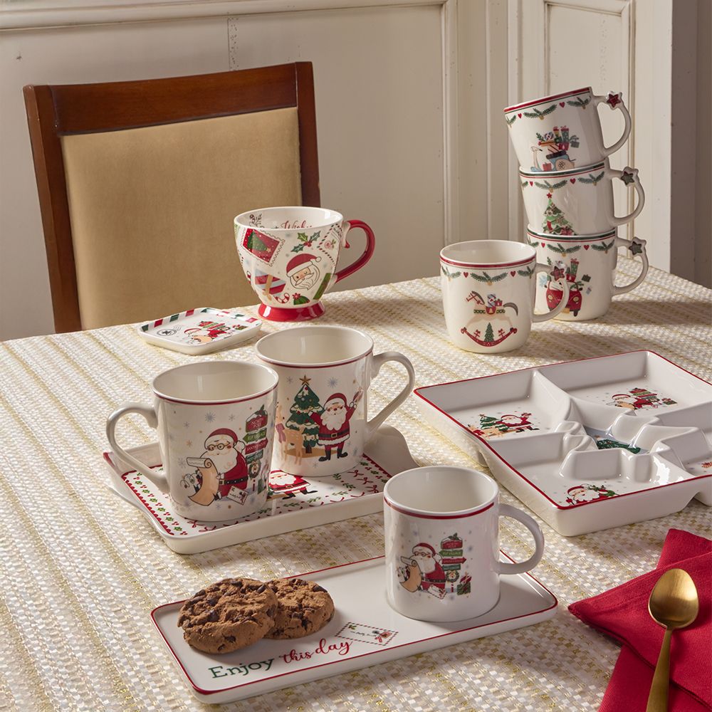Set 2 Mug Let It Snow