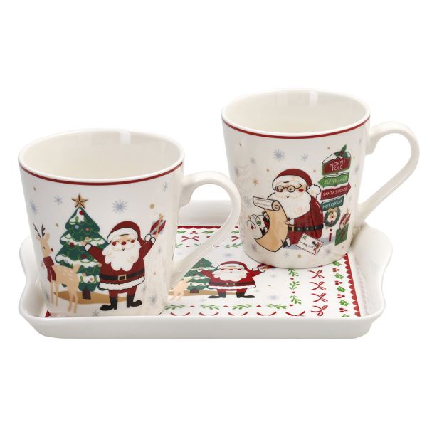 SET DUE MUG LINEA NEW MILK & COFFEE