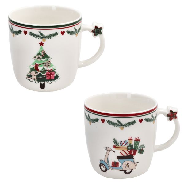 Set 2 Mug Let It Snow