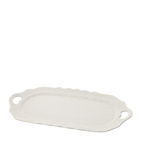 VASSOIO OVALE IN PORCELLANA ROMANCE