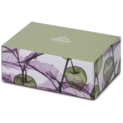 Cornice in Vetro Alkekengi Verde - 24x29cm