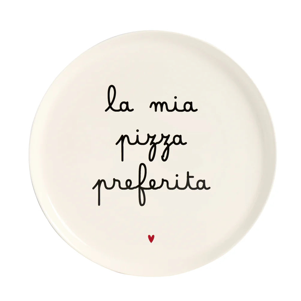 Piatto pizza La mia pizza preferita 31,5 cm