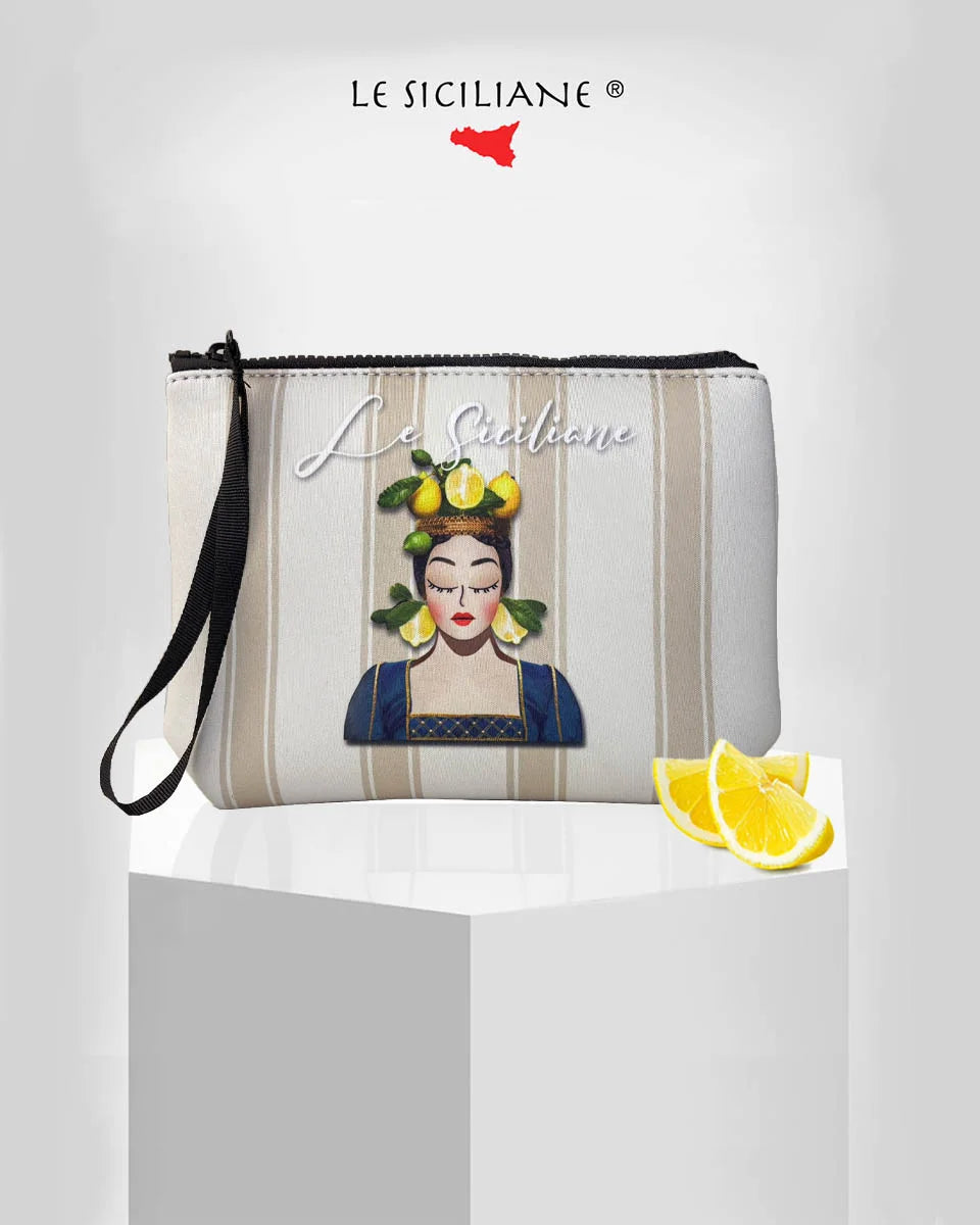 Pochette “Regina con mezzi limoni”