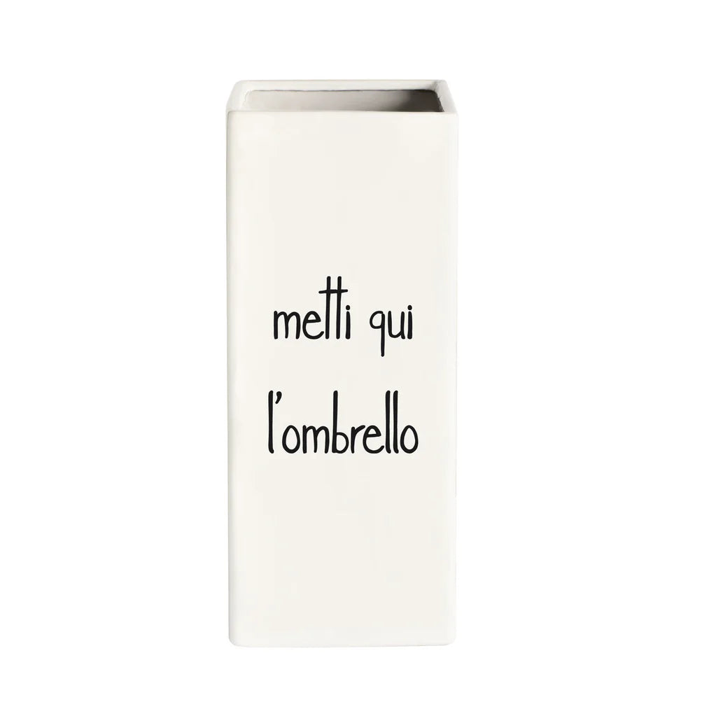 PORTAOMBRELLI METTI QUI L'OMBRELLO - MARTINA E RICCARDO