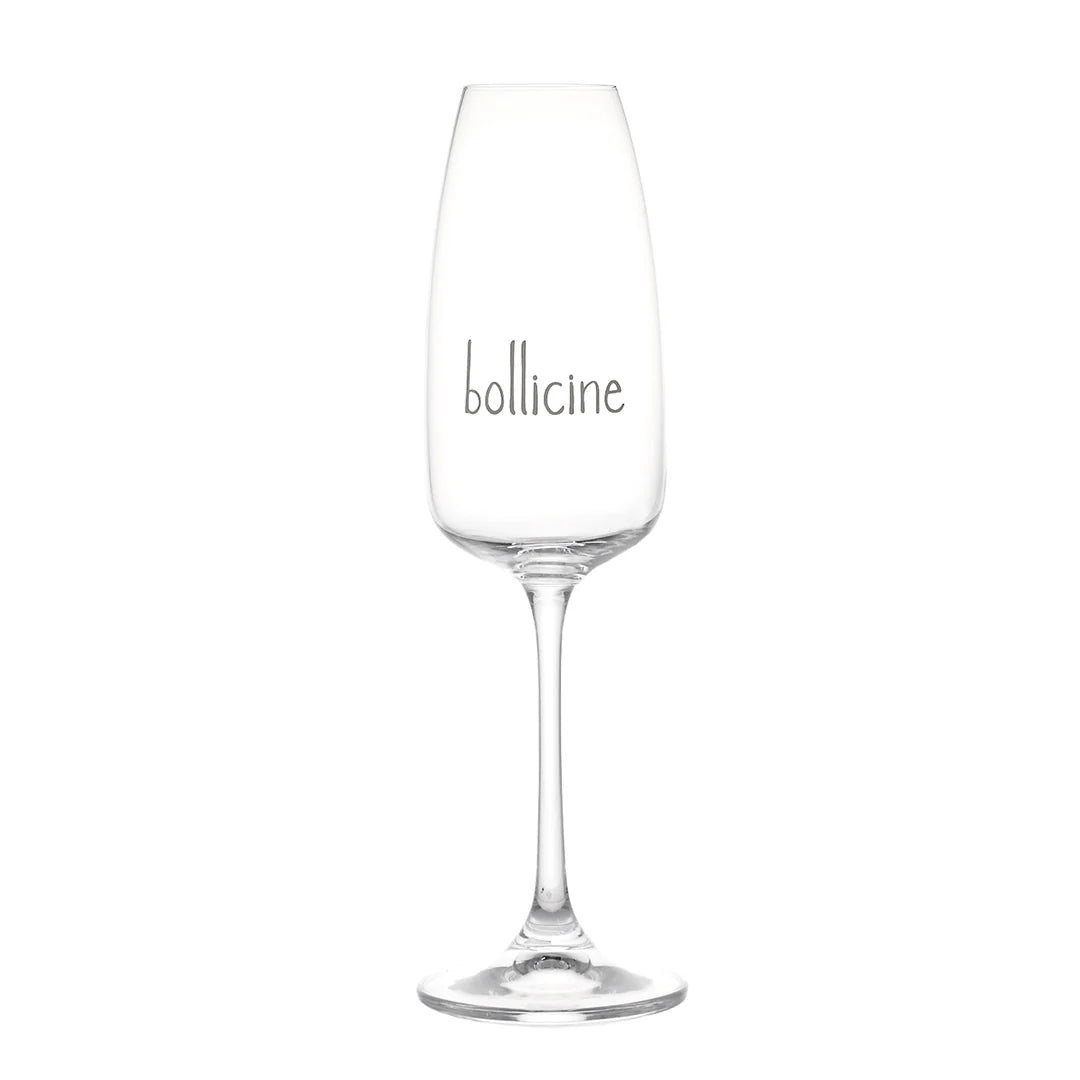 SET 2 FLUTE "BOLLICINE"