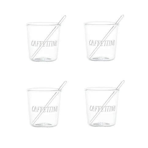 SET 4 BICCHIERINI CAFFETTINO