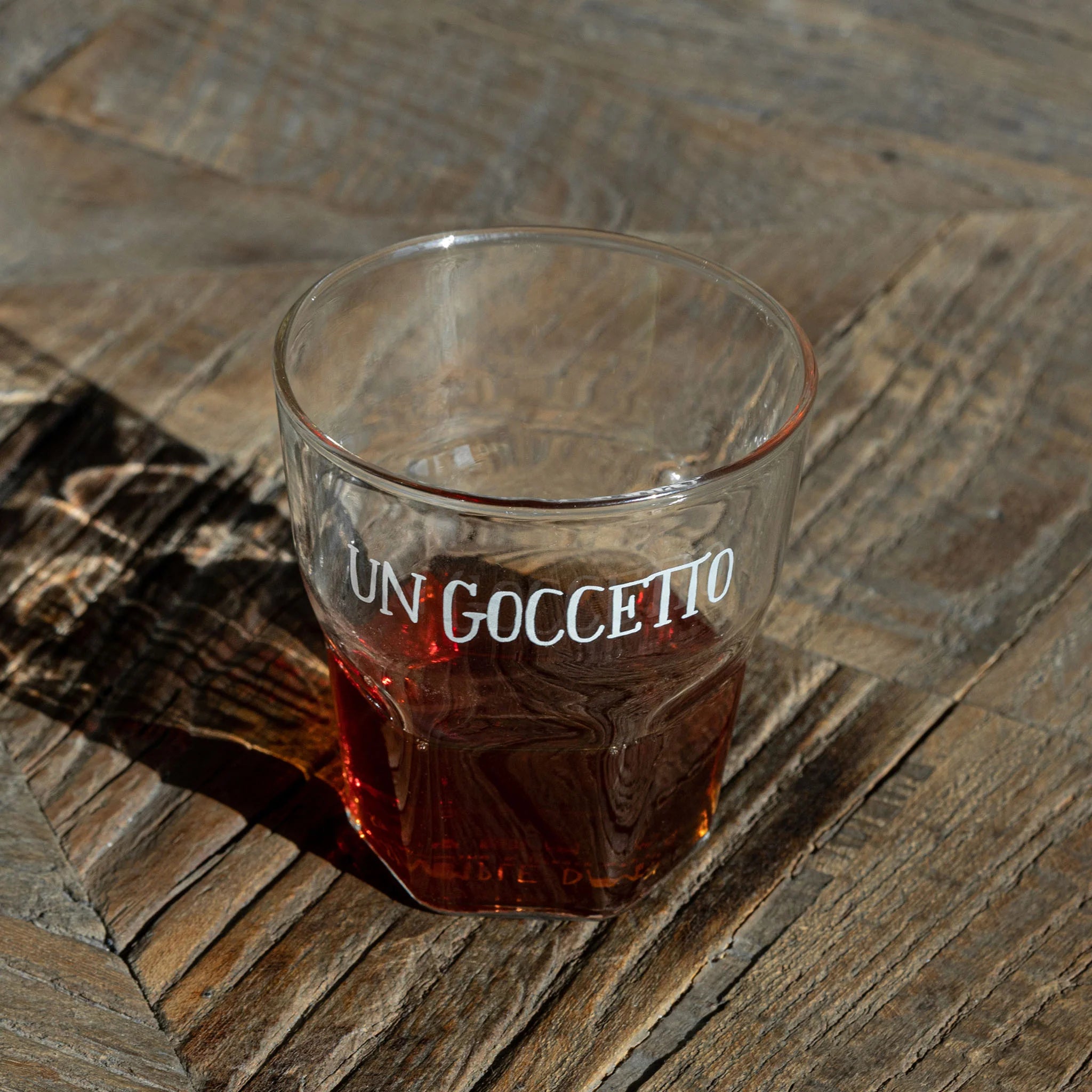 SET 4 BICCHIERINI LIQUORE UN GOCCETTO