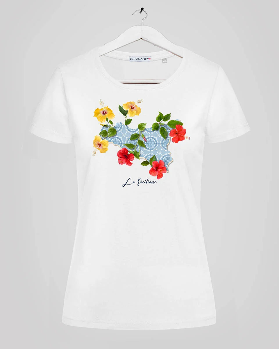 T-shirt "Hibiscus Island"